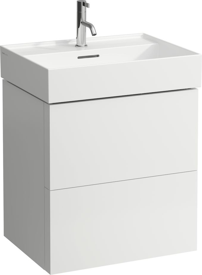 H4075690336431 Шкафчик под раковину, 2 ящика, включает в комплект органайзер, для раковин 810333, 810338, 810339, 813332 LAUFEN PRO - Вид №1