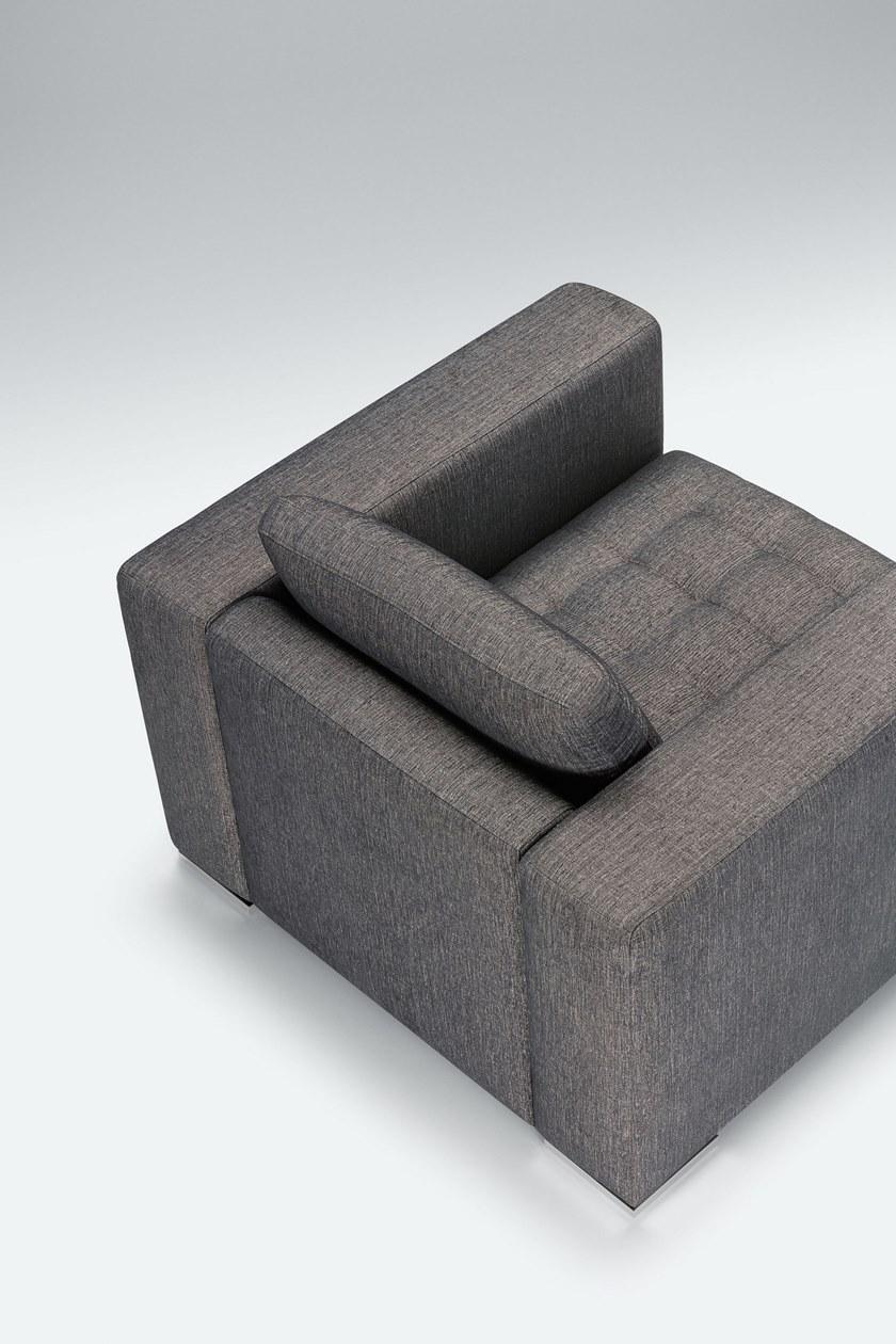 Sits Кресло с обивкой из ткани с подлокотниками Vario sun-id-1359571 - Вид №2