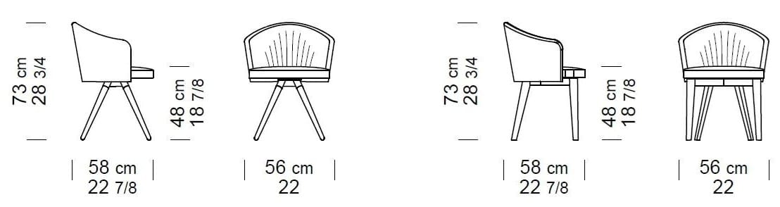 Кожаный мягкий стул Borzalino Joe ARCH-00107336 - Вид №4