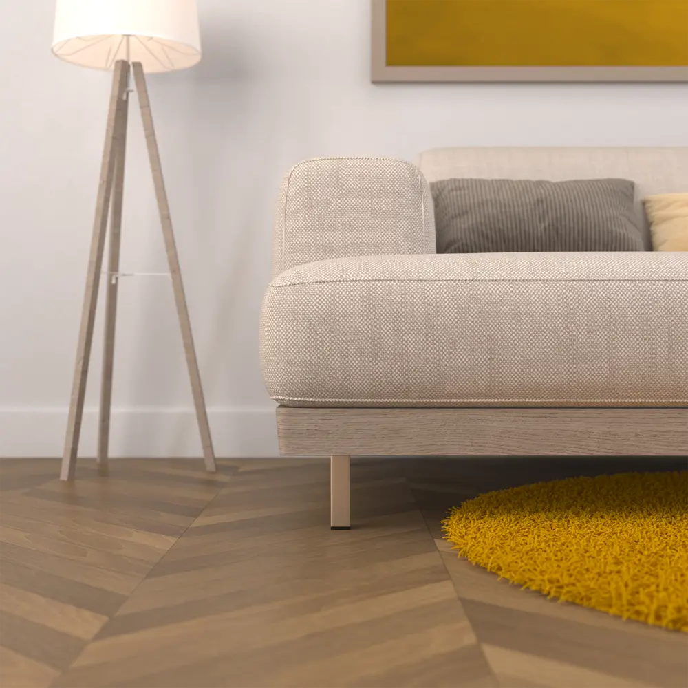 Ножка для мебели круглая 100x25x25 мм сталь бронза 89403606 STLM-2144852 Santreyd  - Вид №1