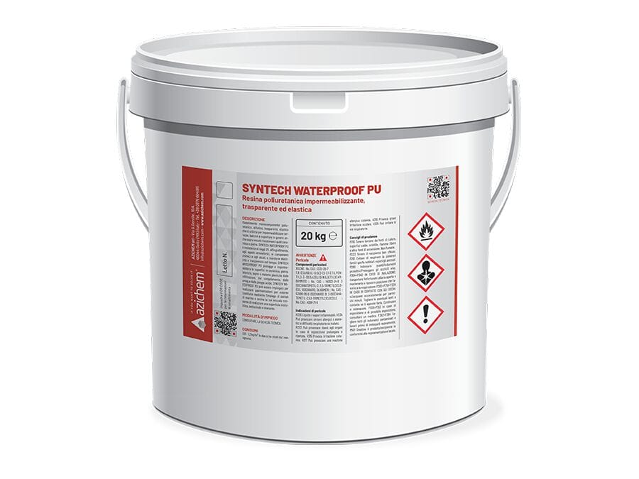 Полиуретановая гидроизоляционная смола, прозрачная и эластичная Azichem SYNTECH ARCH-00012206 - Вид №1