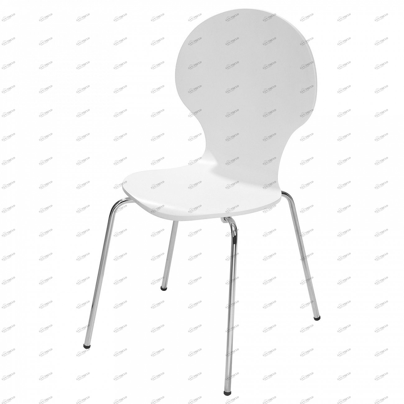 Стул Bary SHF-008-W (PC-008 Rice) White AFINA  130595 Белый 