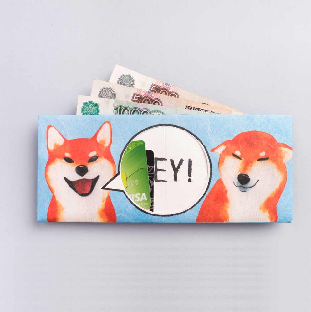 NW-056 Бумажник sibainu New wallet 