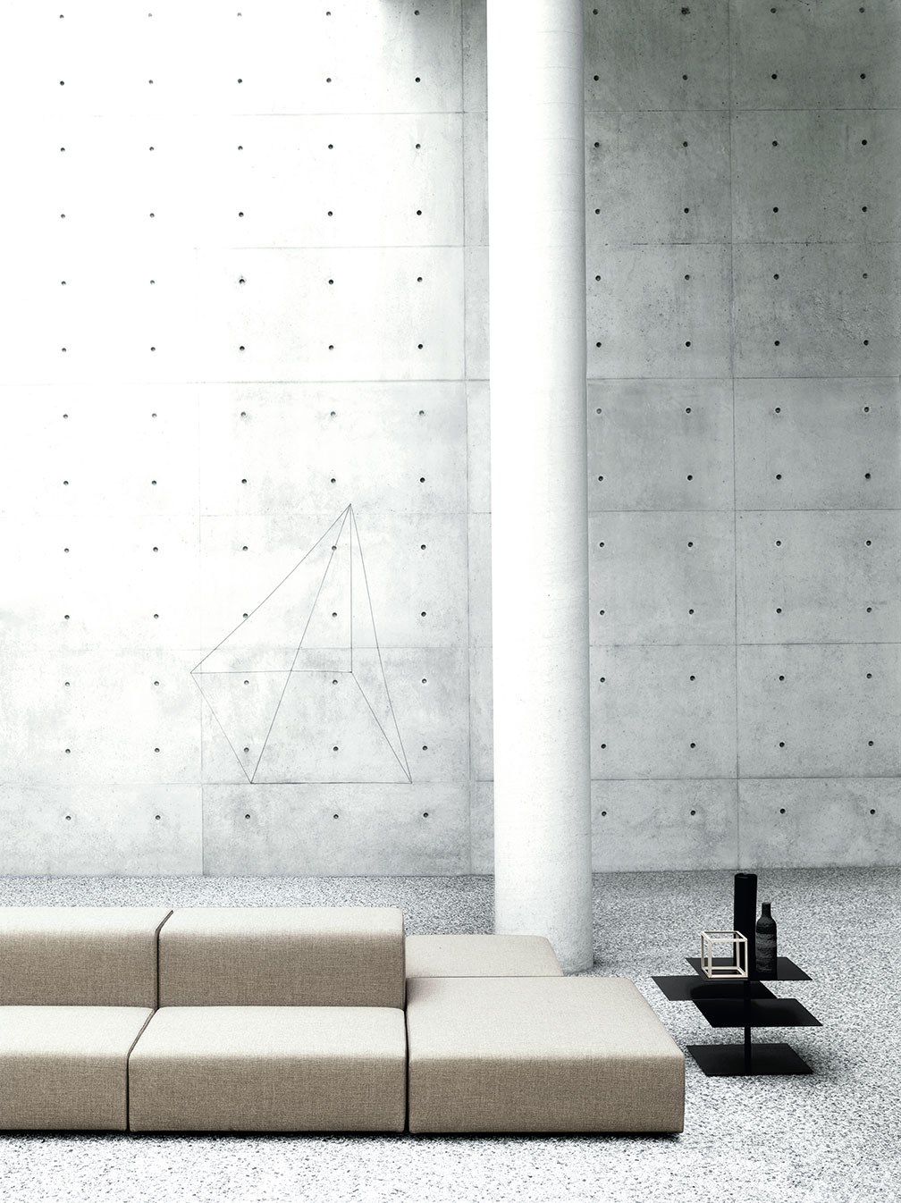 Мягкий садовый диван Living Divani Extra Wall ARCH-00008201 - Вид №1