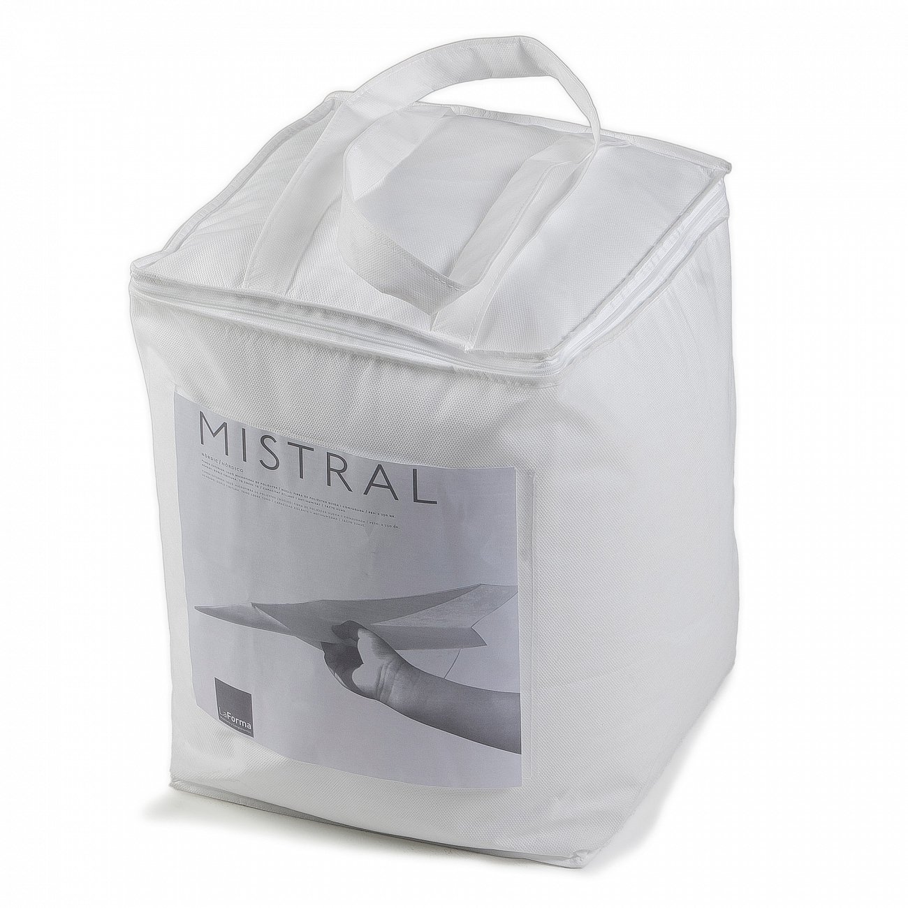 Одеяло 220х220 см из микрофибры белое Duvet от La Forma LA FORMA DUVET 00-3865247 Белый  - Вид №2