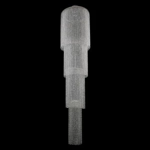 Каскадная люстра Bohemia Ivele 2131/50-210/Ni BOHEMIA IVELE ДИЗАЙНЕРСКИЕ 076130 Белый