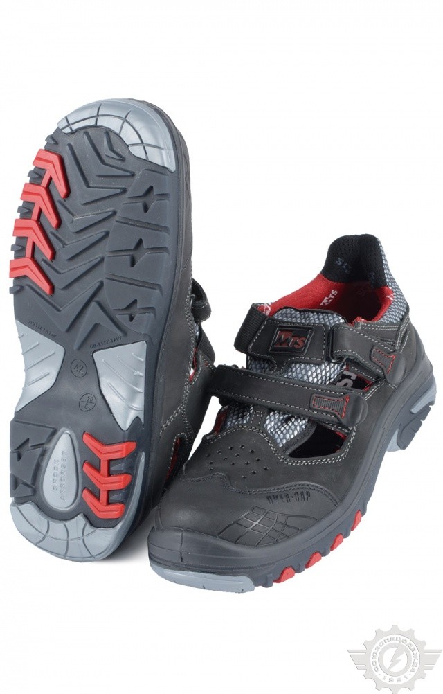 61362 Сандалии  с композитным подноском черные MTS  Распродажа спецобуви размер 40 