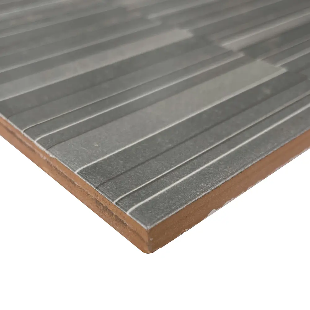 Плитка настенная KREAFORTA Mersey Dark 20x40 см 1.2 м² матовый цвет графитовый STLM-2208265 - Вид №3