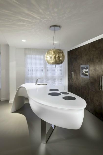 HI-MACS Кухонная столешница из hi-macs® sun-id-1355942 - Вид №33