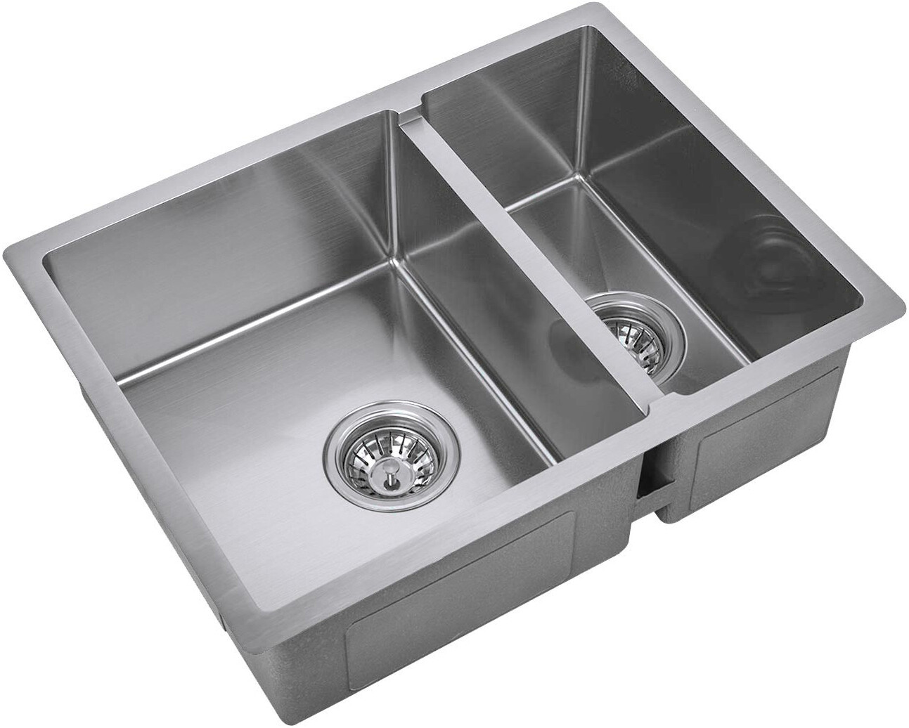 Мойка кухоная ZorG Inox R 58-2-44 из нержавеющей стали, сталь