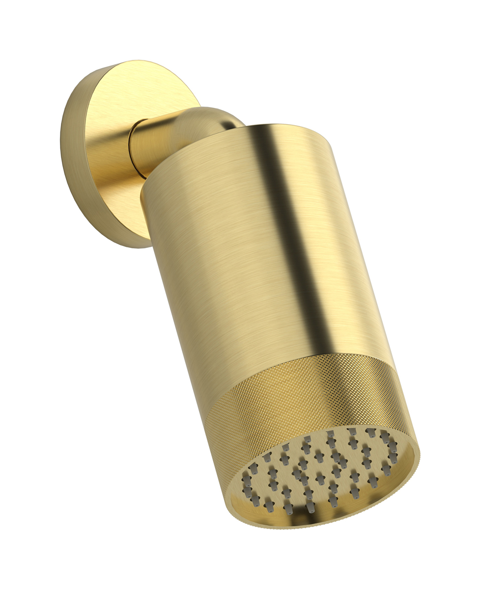 Верхний душ с Кронштейн для душа WE ARE IB id085mb_2 Brushed Pale Gold Spot