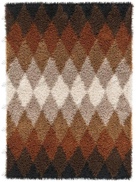 Kasthall Прямоугольный льняной коврик с геометрическими мотивами Fogg 93501125