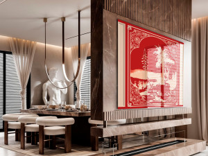 Декоративная металлическая панель