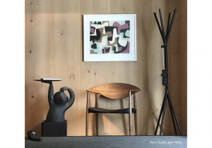 076695 Приставной столик черный BD Barcelona Design Monkey