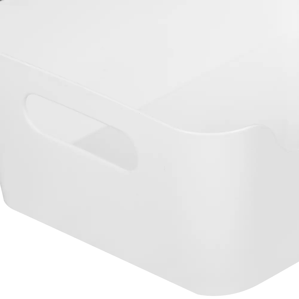 Комплект корзин Scandi 24x9x17 см пластик цвет белый 3 шт БЫТПЛАСТ Эконова STLM-2041709 - Вид №4