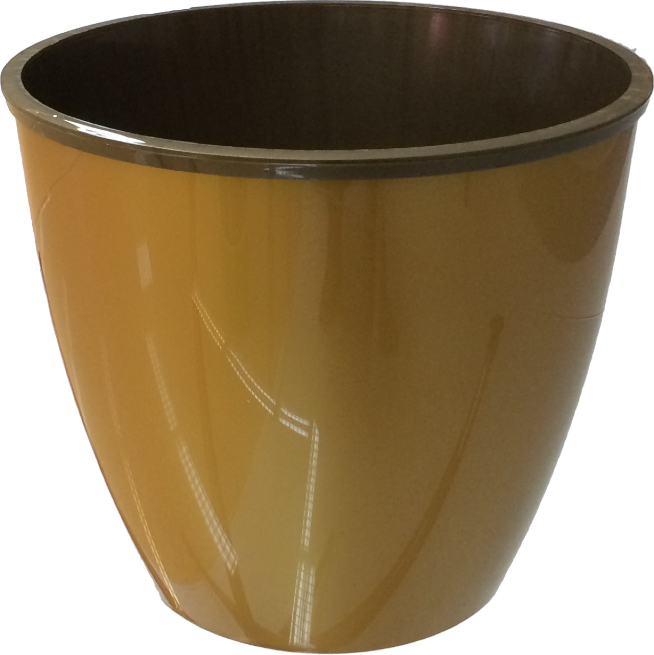 120-15 Горшок д. цветов Les Couleurs_6,5л(3,8л) Золото/бронза кор Цветочная коллекция 