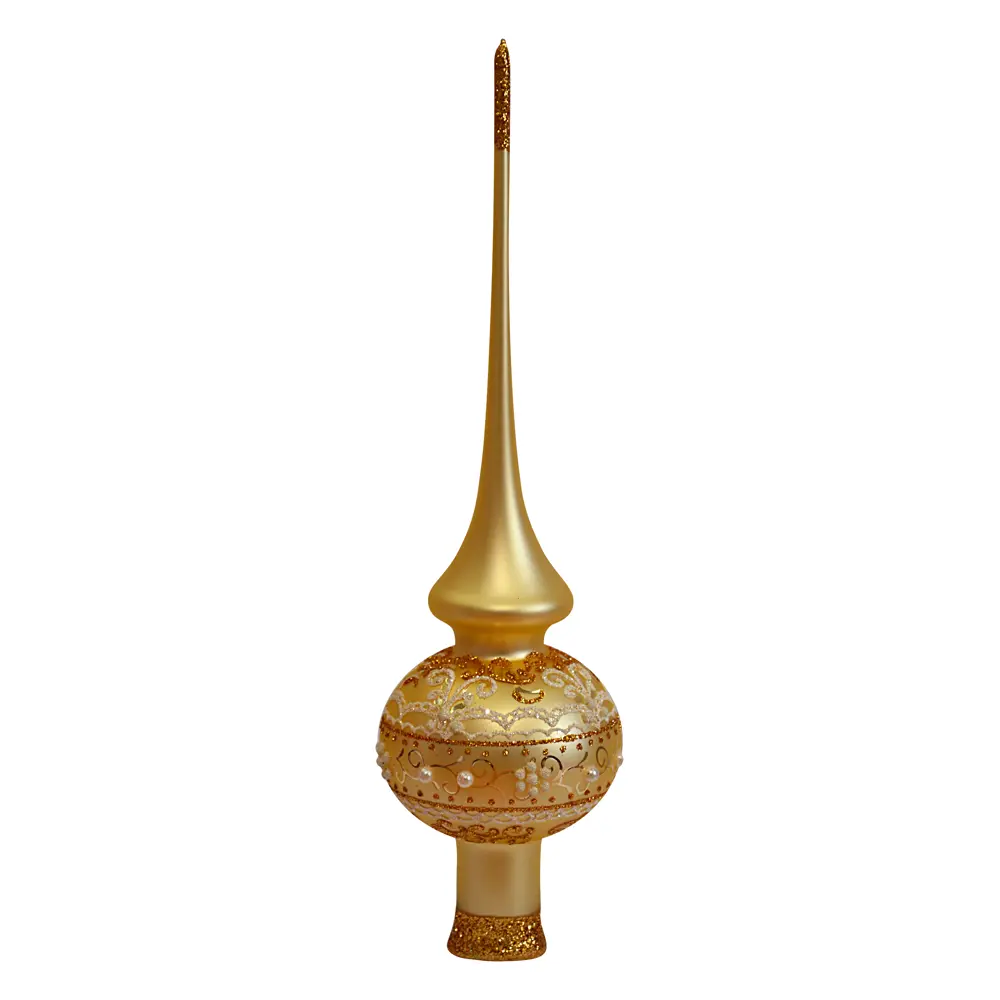 Верхушка для ёлки «Золотой узор», 28 см 81974402 STLM-2026286 Santreyd 