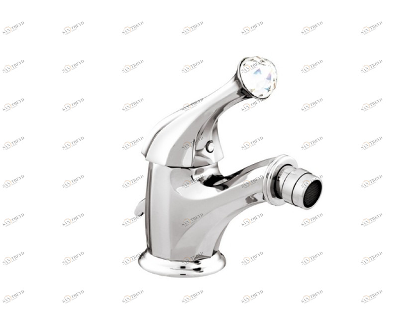 038123.000.30 Биде-монолевер с кристаллами сваровски Античная латунь Mestre Indica