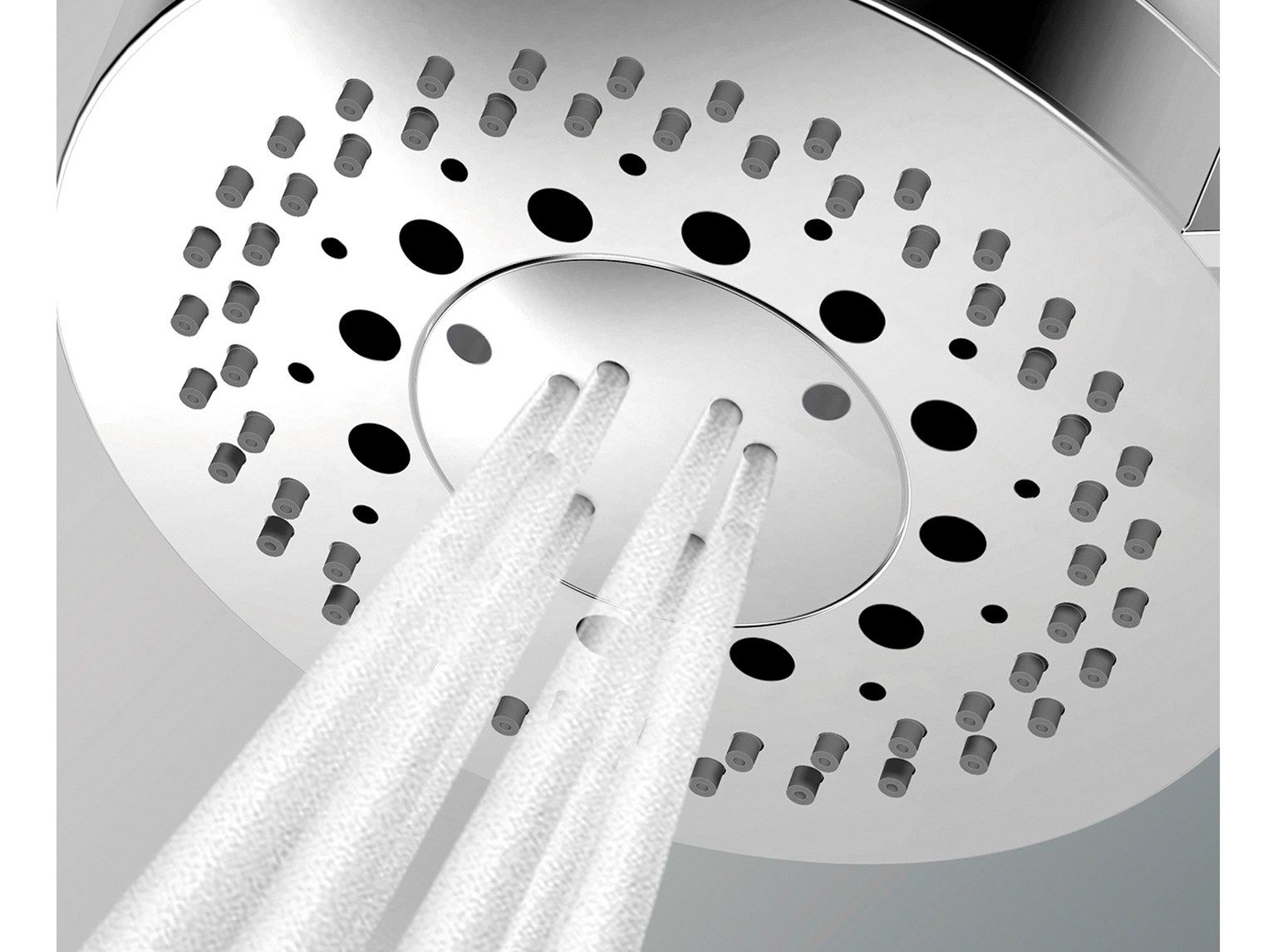 Ручной душ с 3 струями Bossini Ronda ARCH-00152448 - Вид №2