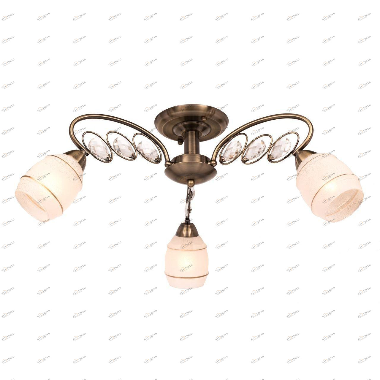 Потолочная люстра Silver Light Spark 206.53.3 SILVER LIGHT SPARK 183422 Белый