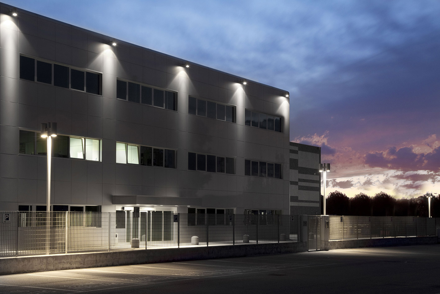 8442418 Подсветка стены Platek MONACO 200  MONACO 200 - 12 LED 3000K 50°  - Вид №2