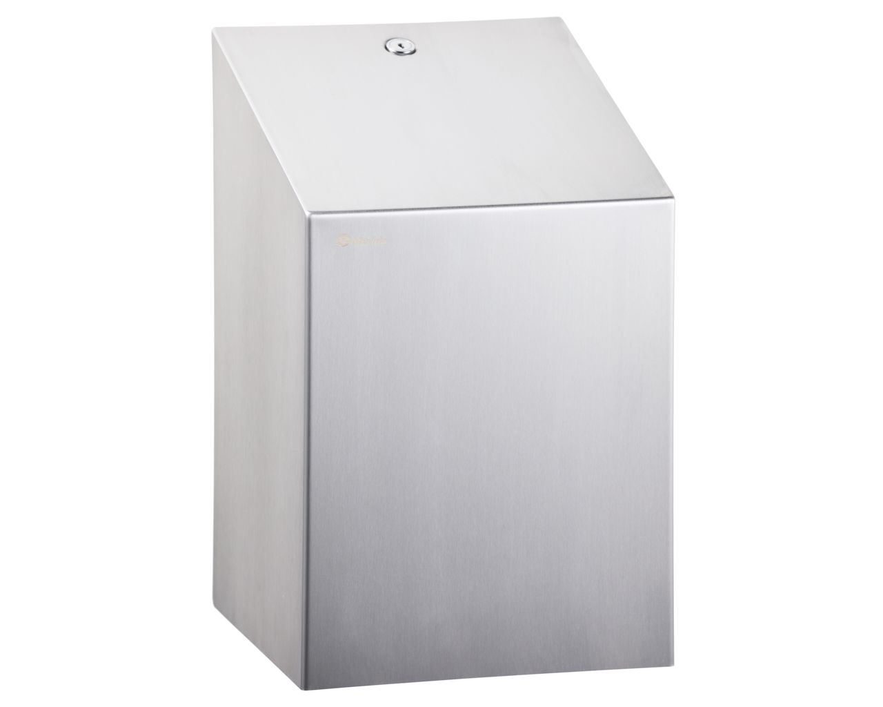 CSM101 Контейнер для полотенец в рулонах STELLA MAXI, макс. бумага диаметром 22 см, матовая сталь Merida 