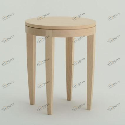 Very Wood Овальный деревянный журнальный столик современный стиль для контракта Onda sun-id-1367661