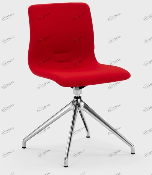 Viganò Поворотное офисное кресло из ткани на эстакаде Queen fabric sun-id-1499850