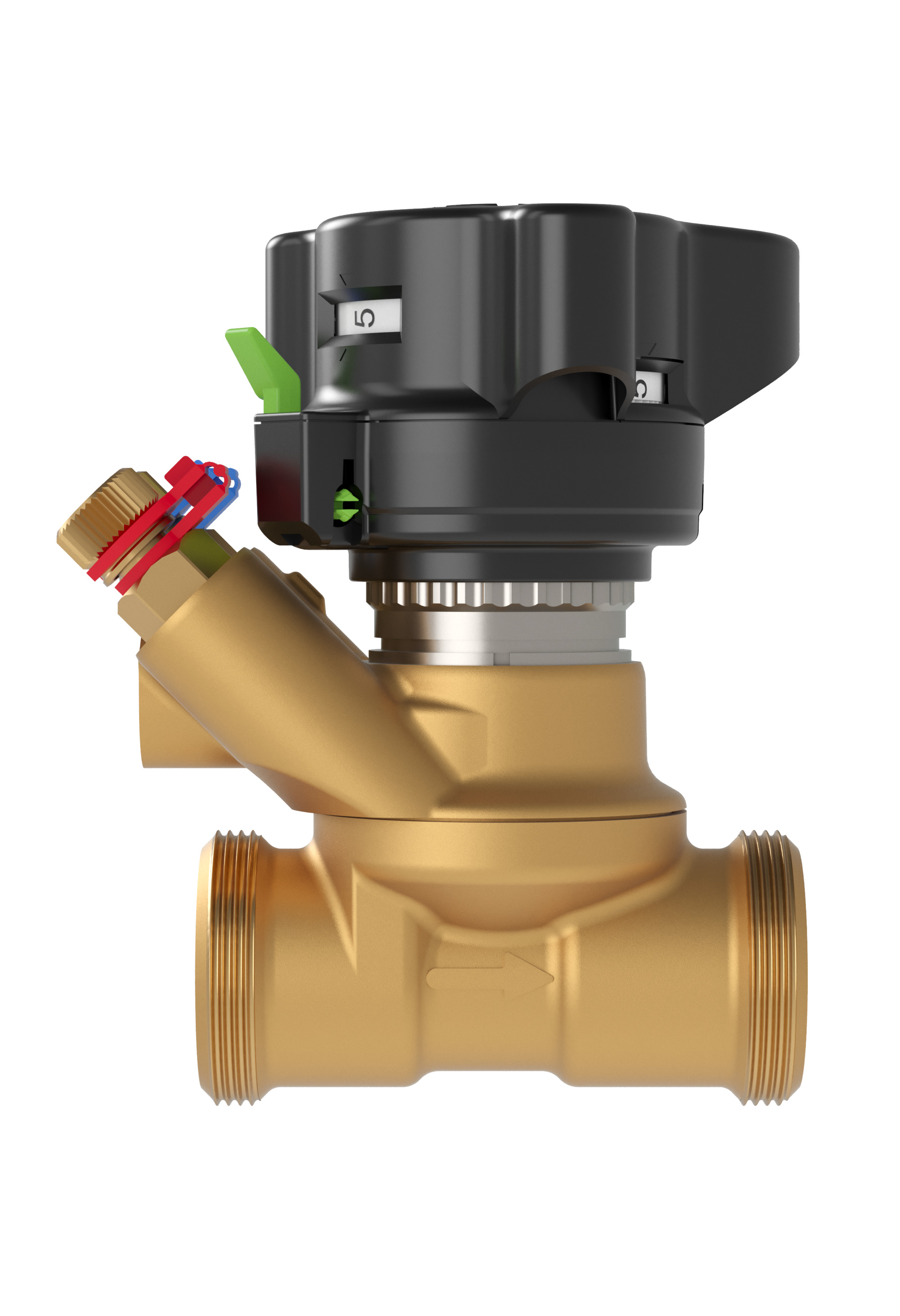 Danfoss Ручной балансировочный клапан MVT MVT Ду15 ручн.Баланс.Клап.LF наруж.резьб 003Z4181  - Вид №24