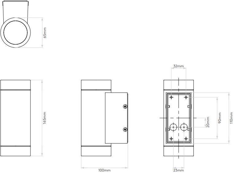 Astro Lighting Светодиодный настенный светильник для улицы из алюминия  1372008 - 1372006  - Вид №4