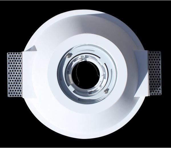 GESSO Встраиваемый в потолок держатель точечного светильника из гипса  817  - Вид №3