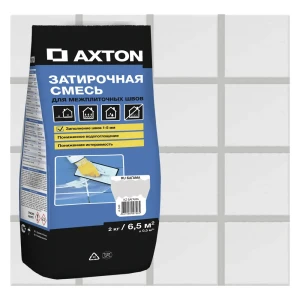 Затирка цементная Axton А.340 цвет багамы 2 кг 82454874 STLM-2126752