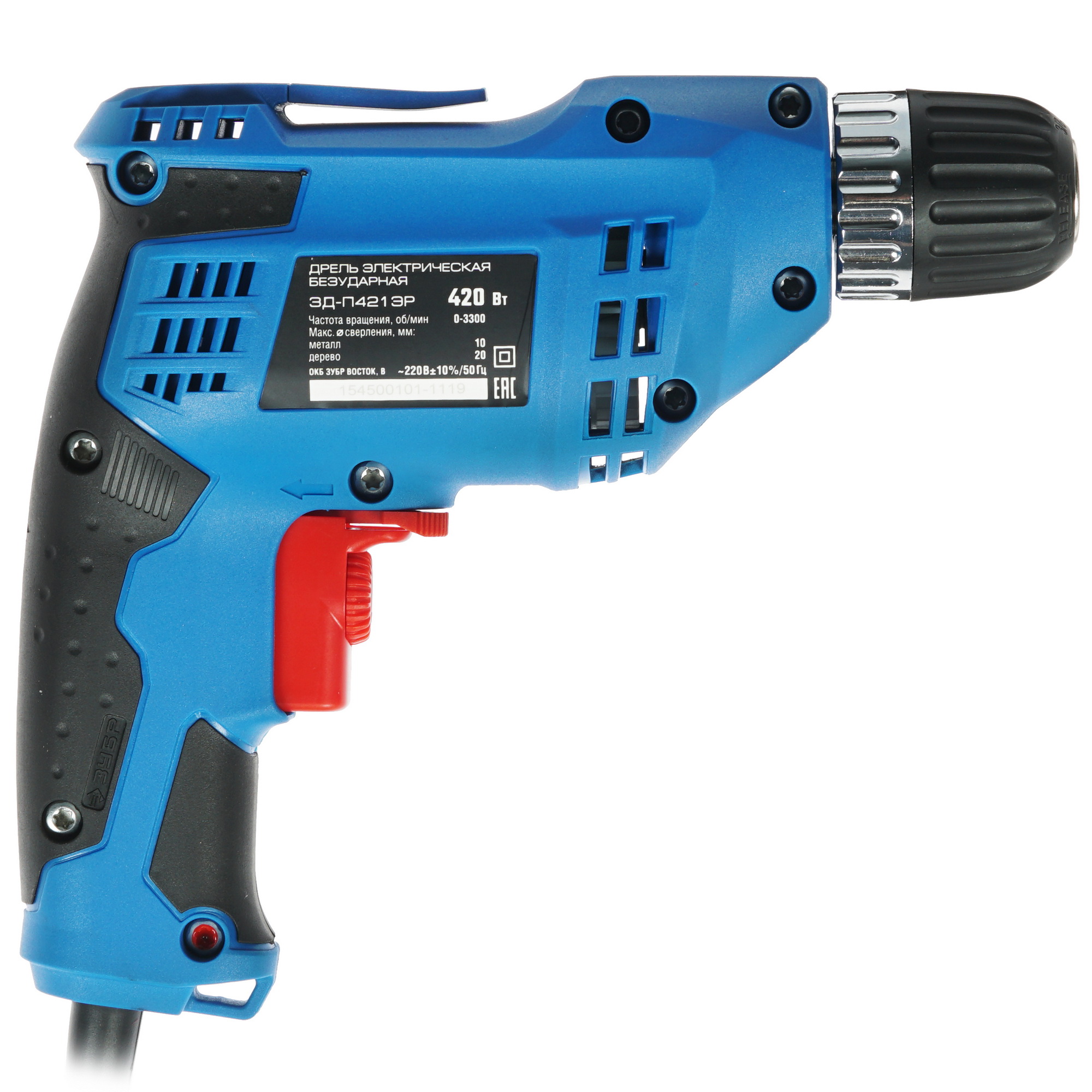 Дрель  Зубр ЗД-П421 ЭР 8153181 STDN-0113860 - Вид №1