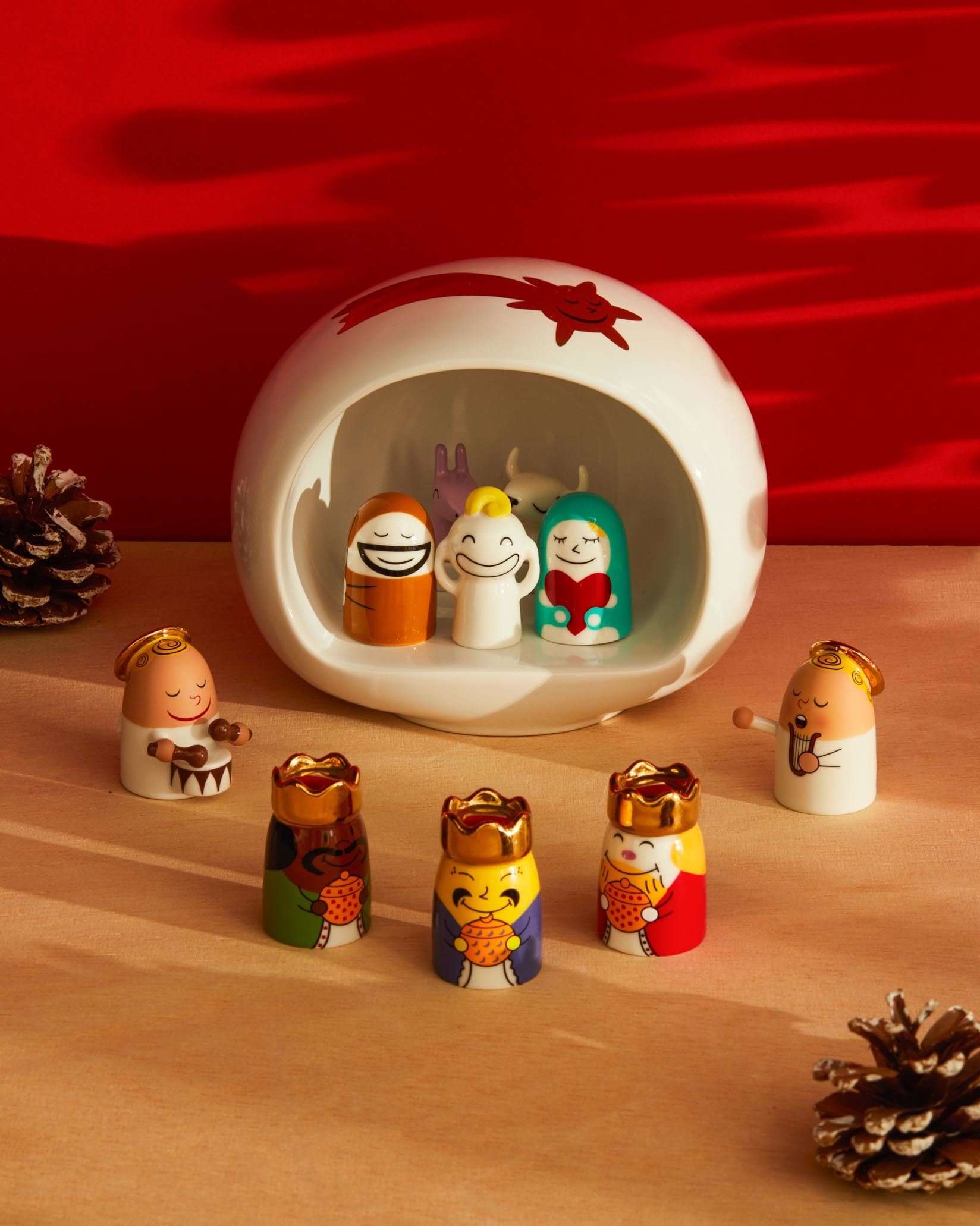 Набор из 3 фигурок Alessi Re Magi AMGI10SET1 - Вид №1