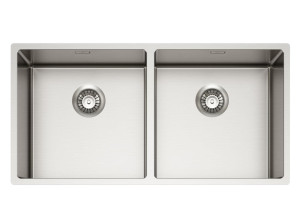 2 раковины из нержавеющей стали