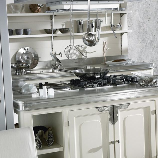 Marchi Cucine Лаковая оборудованная кухня с островом Islamorada sun-id-1424482 - Вид №1