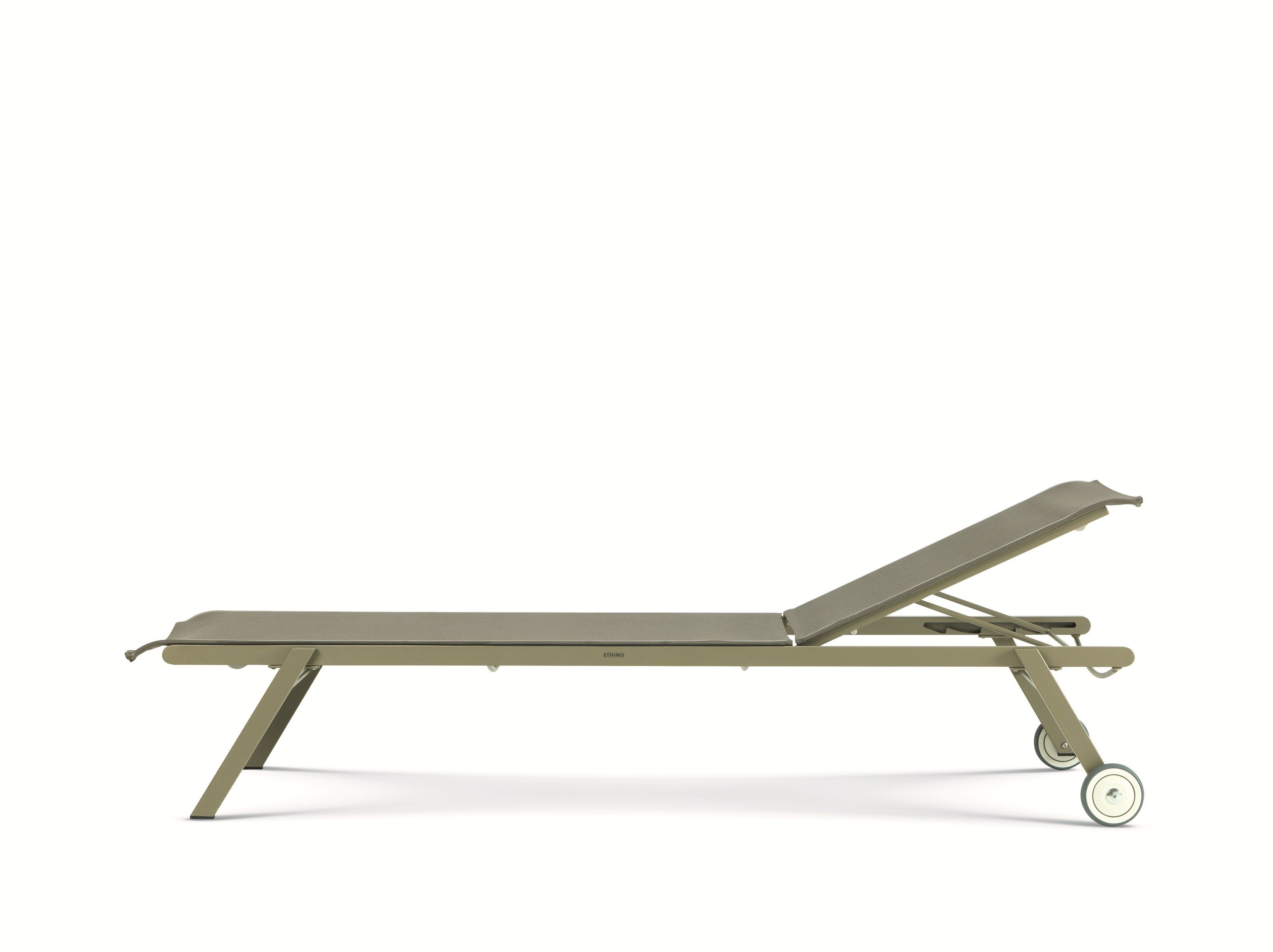 Лежак для сада с колесами Ethimo эликсир ARCH-00045621 - Вид №2