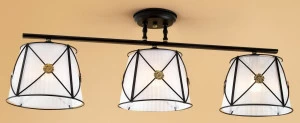 Потолочная люстра Citilux Дрезден CL409232 CITILUX ДИЗАЙНЕРСКИЕ, ДРЕЗДЕН ЧЕРНЫЙ 182457 Белый
