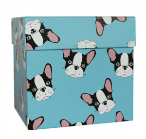 509877 Коробка подарочная "Собака", 12,5 х 12,5 х 12,5 см