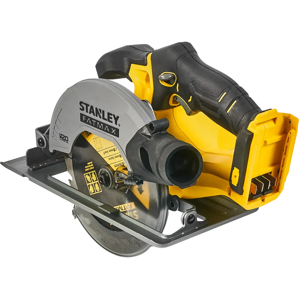 Пила циркулярная аккумуляторная Stanley SFMCS500M1KQW, 165 мм, 20 В Li-ion 1x4 Ач STANLEY FATMAX STLM-2160611