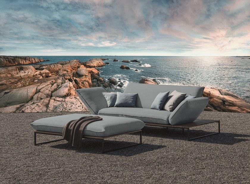 FISCHER MÖBEL 3-местный садовый диван с откидной спинкой из ткани Flora sun-id-1494537 - Вид №17