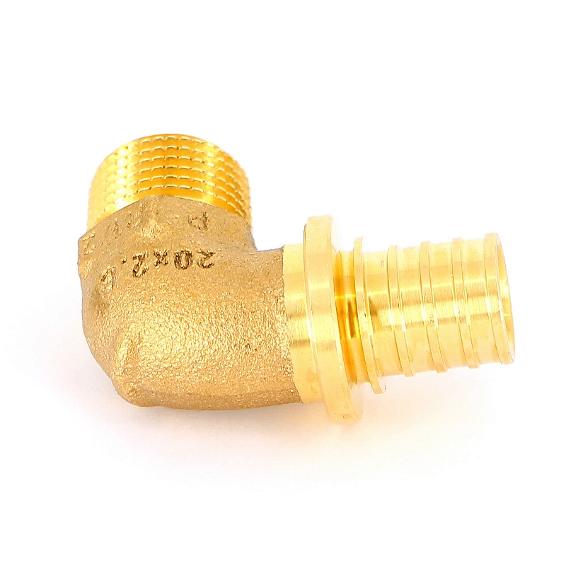 Угол Н Rehau 20х1/2" бронза 366089 - Вид №2