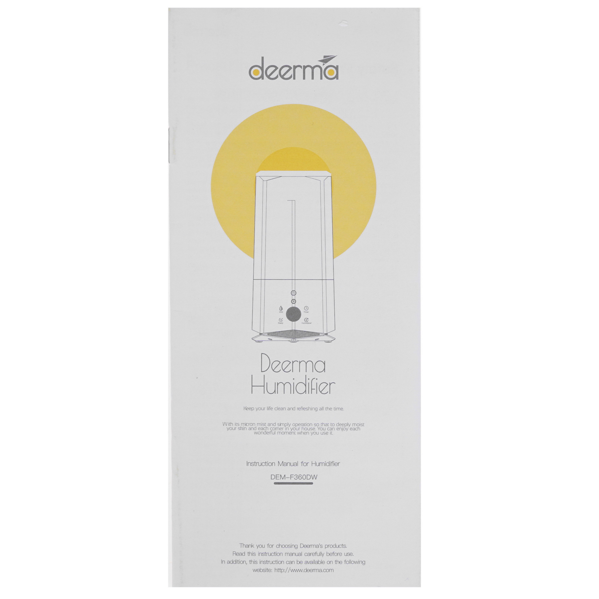 9961148 Увлажнитель воздуха Deerma DEM-F360DW STDN-0142614 - Вид №6