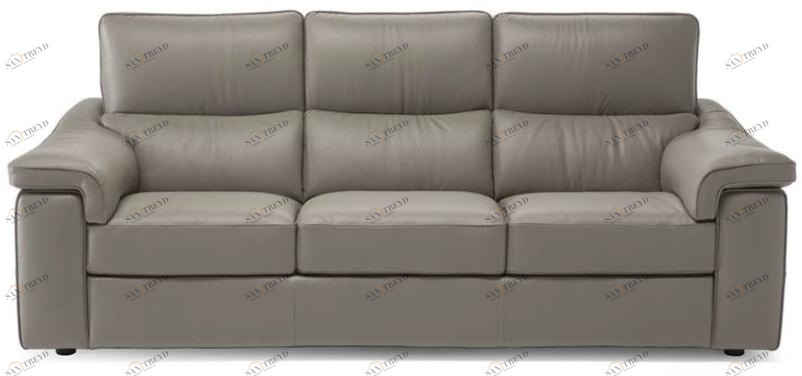 Natuzzi Кожаный диван-кресло с подставкой для ног sun-id-1407167