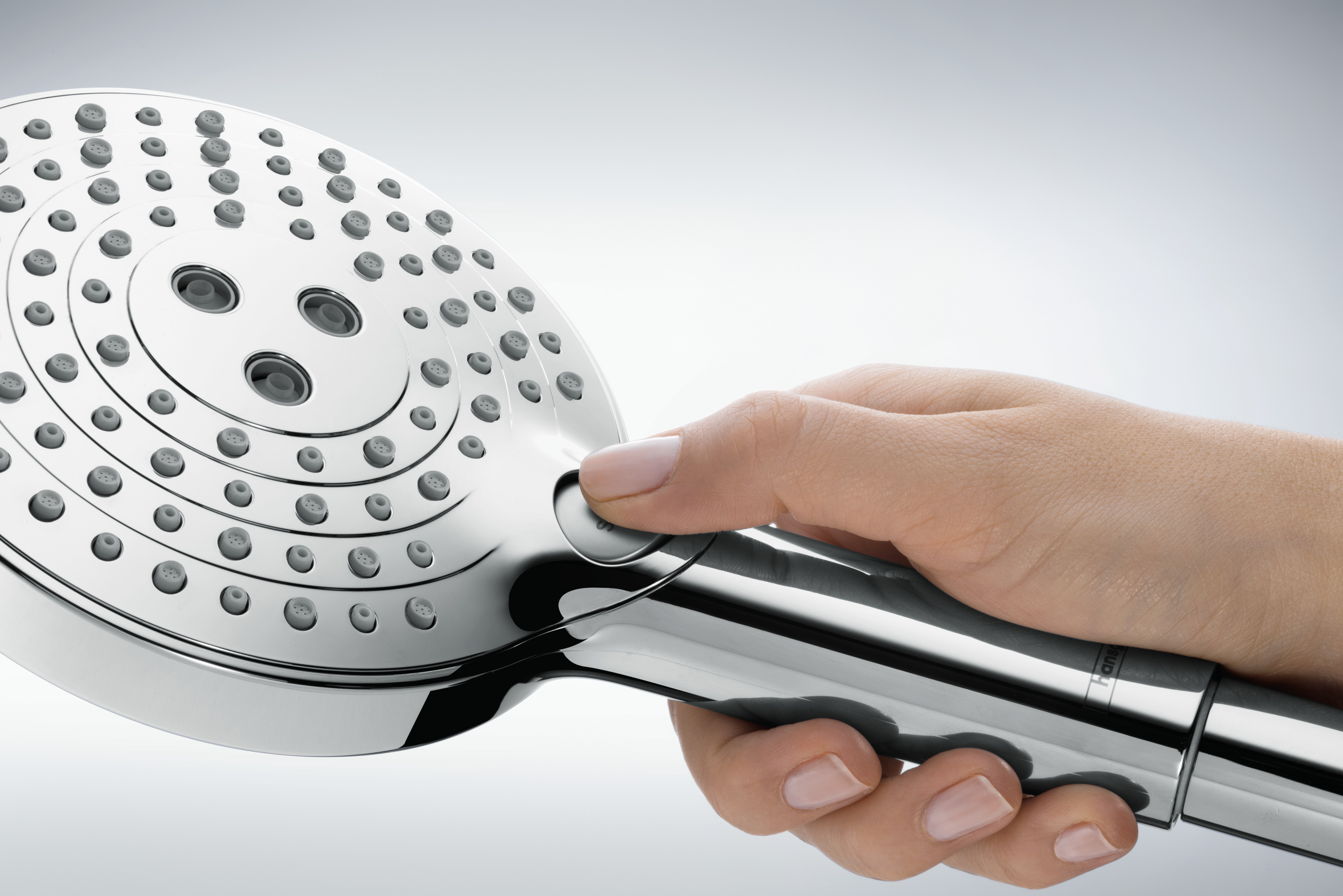 27669000 Raindance Select S Держатель для душа 120 3jet PowderRain со шлангом для душа 125 см Hansgrohe  - Вид №2