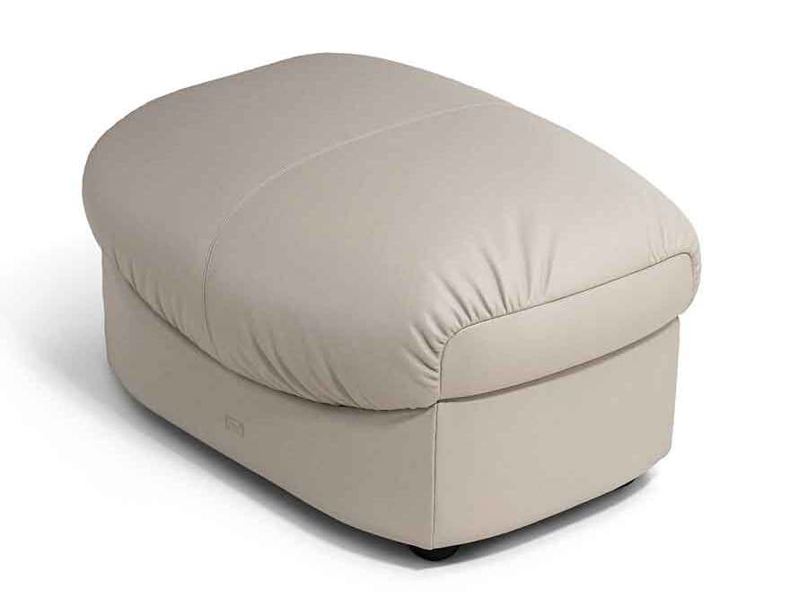 Кожаный пуф Poltrona Frau коллекция - диваны и кресла ARCH-00079620 - Вид №1