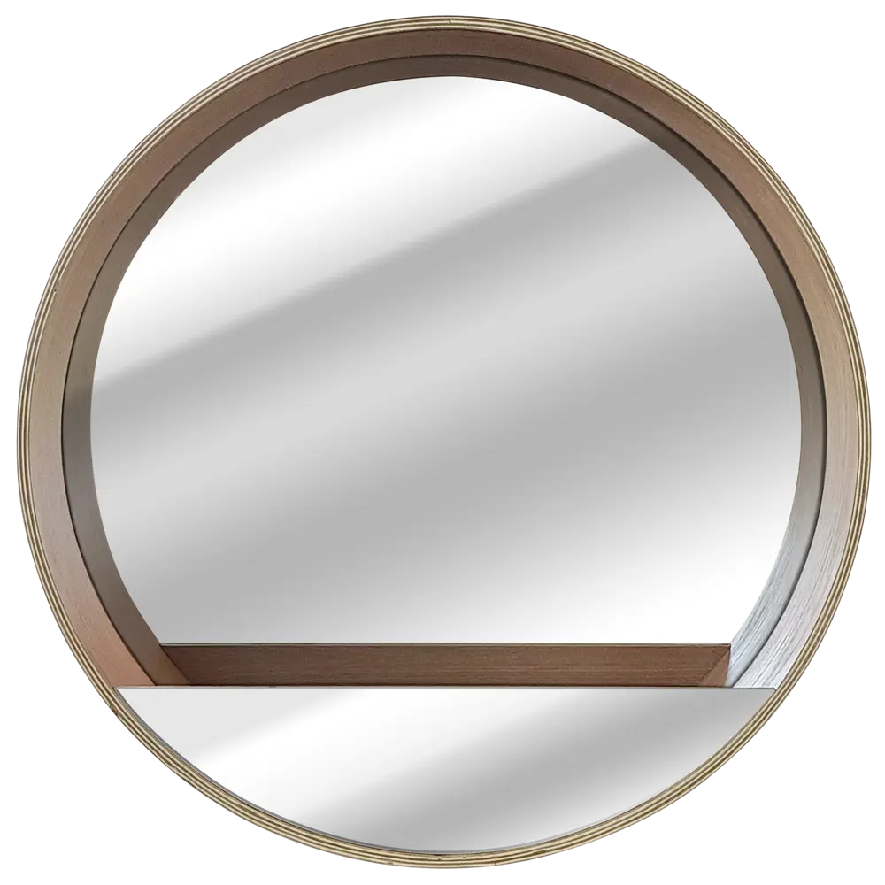 Зеркало INSPIRE Nordik Tableto Oak с дубовой рамкой 56 см 86484813 STLM-1454760 - Вид №1