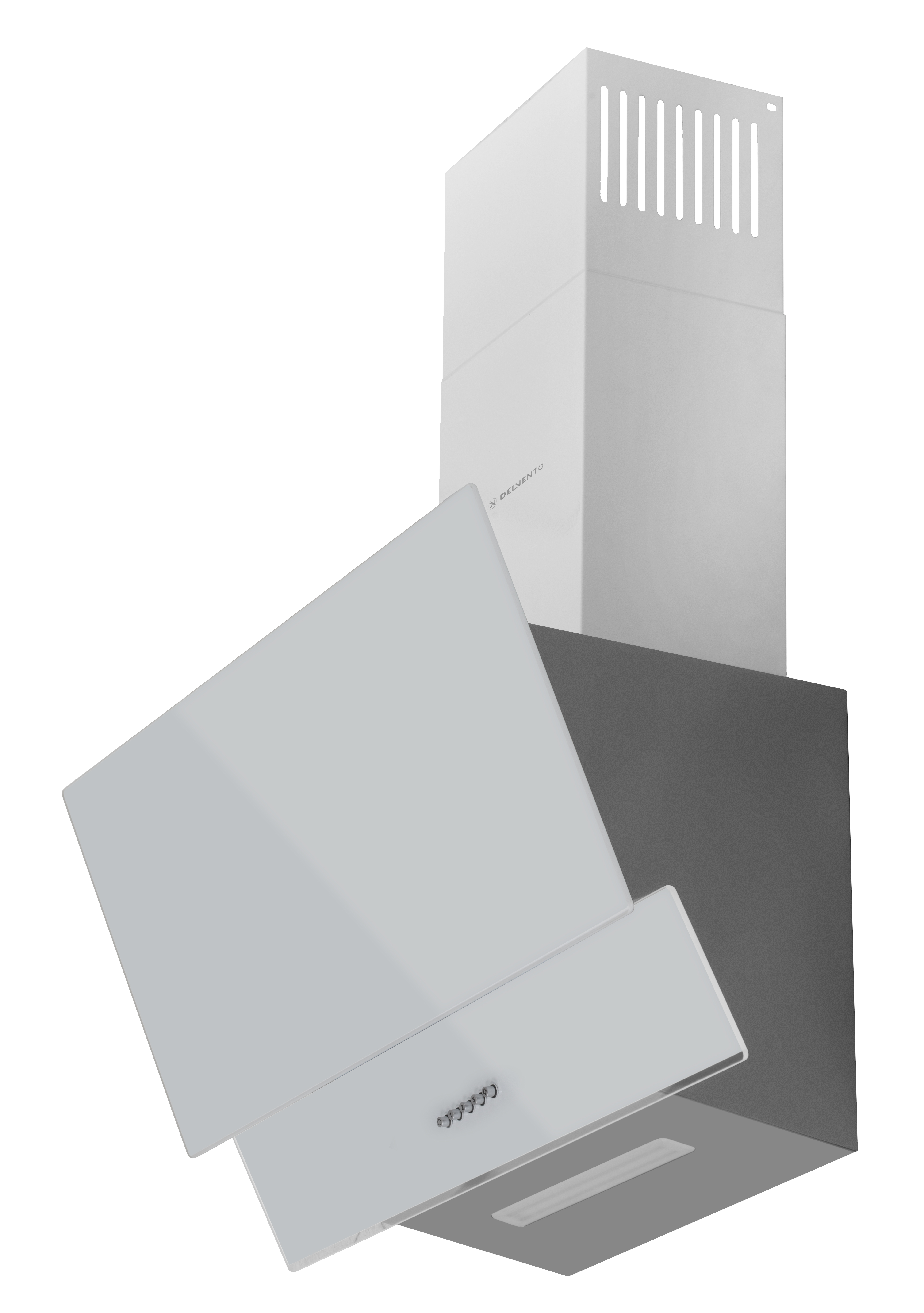 9140890 Вытяжка наклонная Delvento DLV52W белый/белый STDN-0057502 - Вид №2
