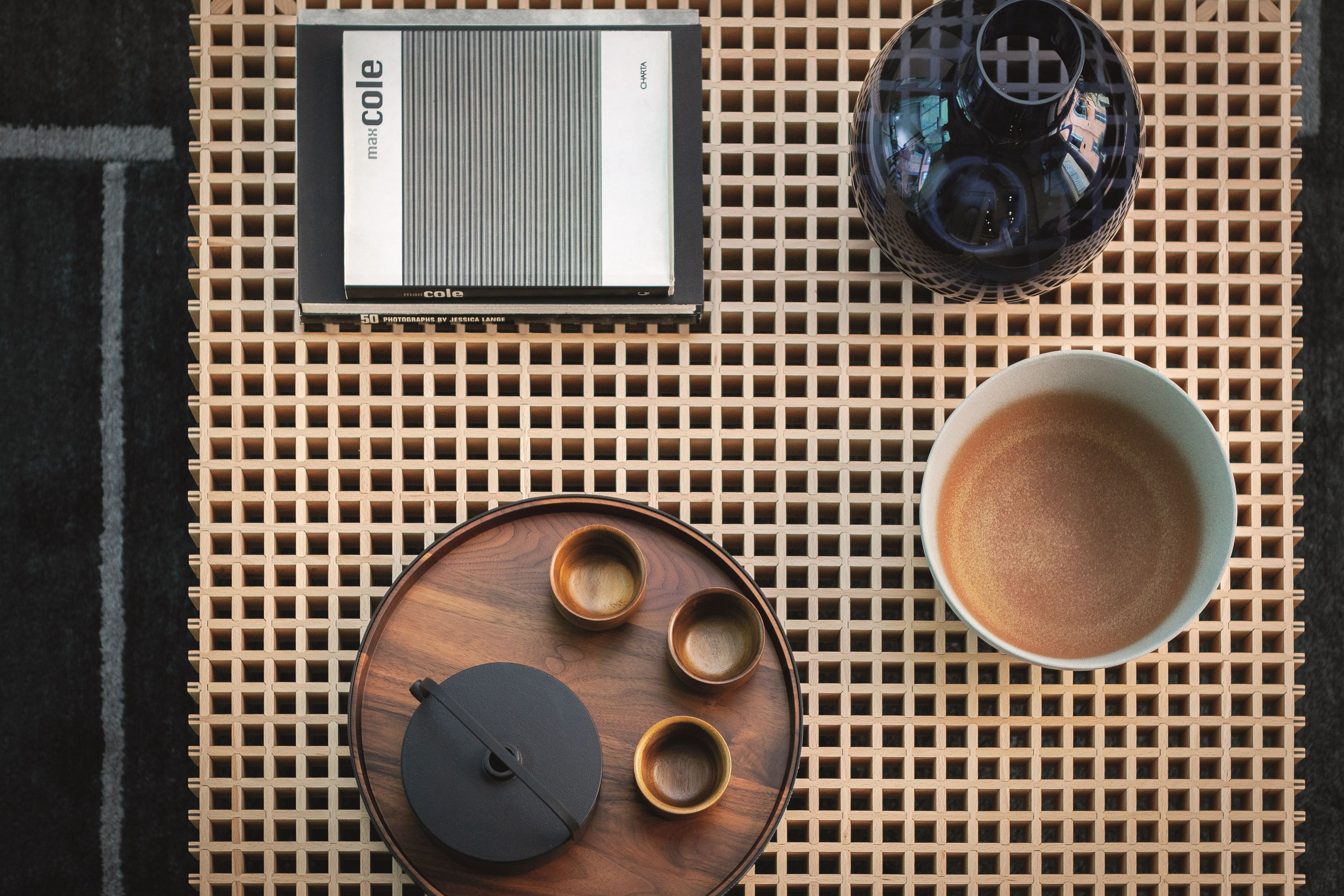 Квадратный журнальный столик из массива дерева Poltrona Frau коллекция-столы и стулья ARCH-00119806 - Вид №10