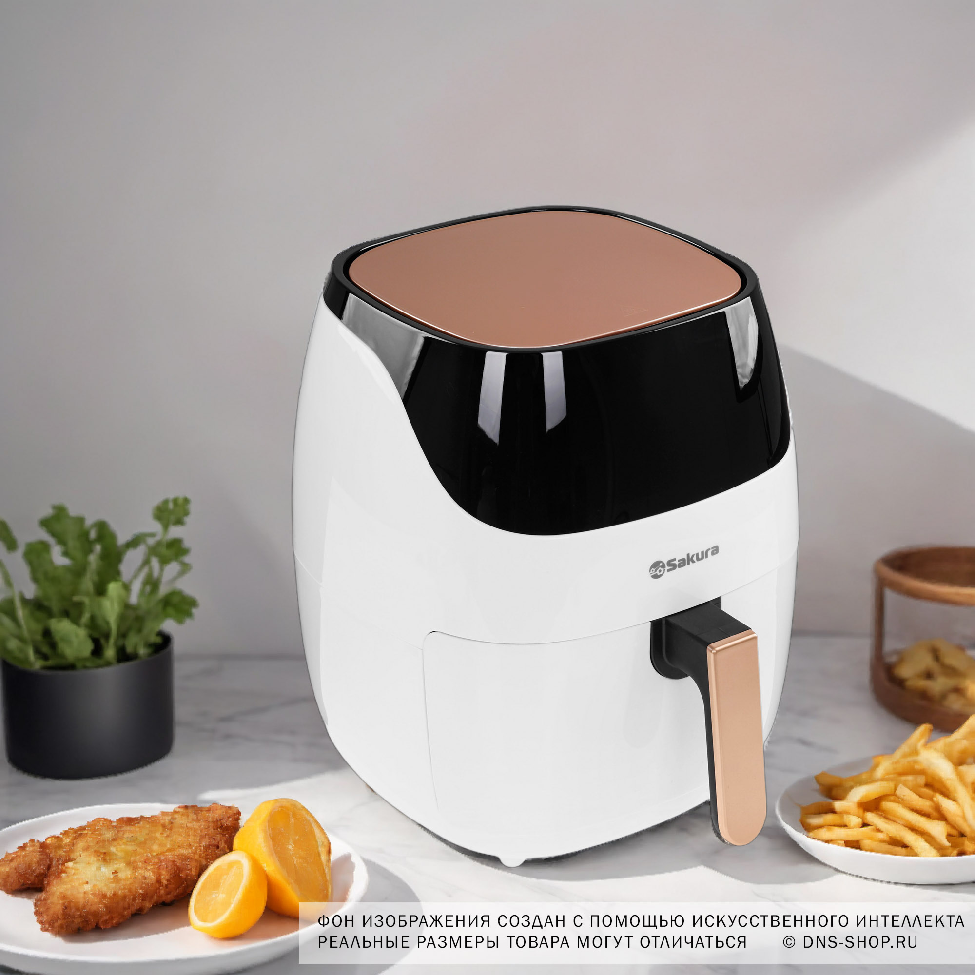 9178663 Аэрогриль Sakura-7670 белый STDN-0073067 - Вид №8